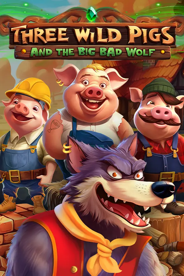 Three Wild Pigs and the Big Bad Wolf